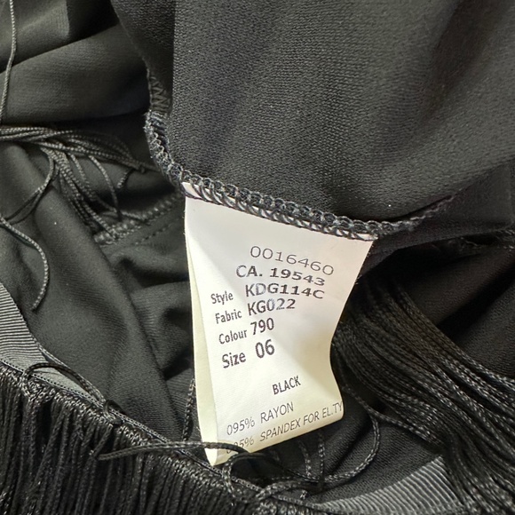 MICHAEL KORS COLLECTION - $1595 HEIDI's Runway BodyCon Flapper Fringe Skirt 6 - Picture 13 of 14